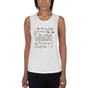 The School Counselor's Department Shirt: Muscle Tank