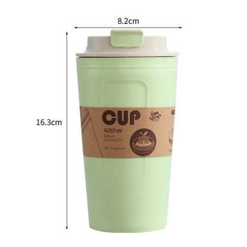 420ml Reusable Bamboo Coffee Cup – Counselor Keri