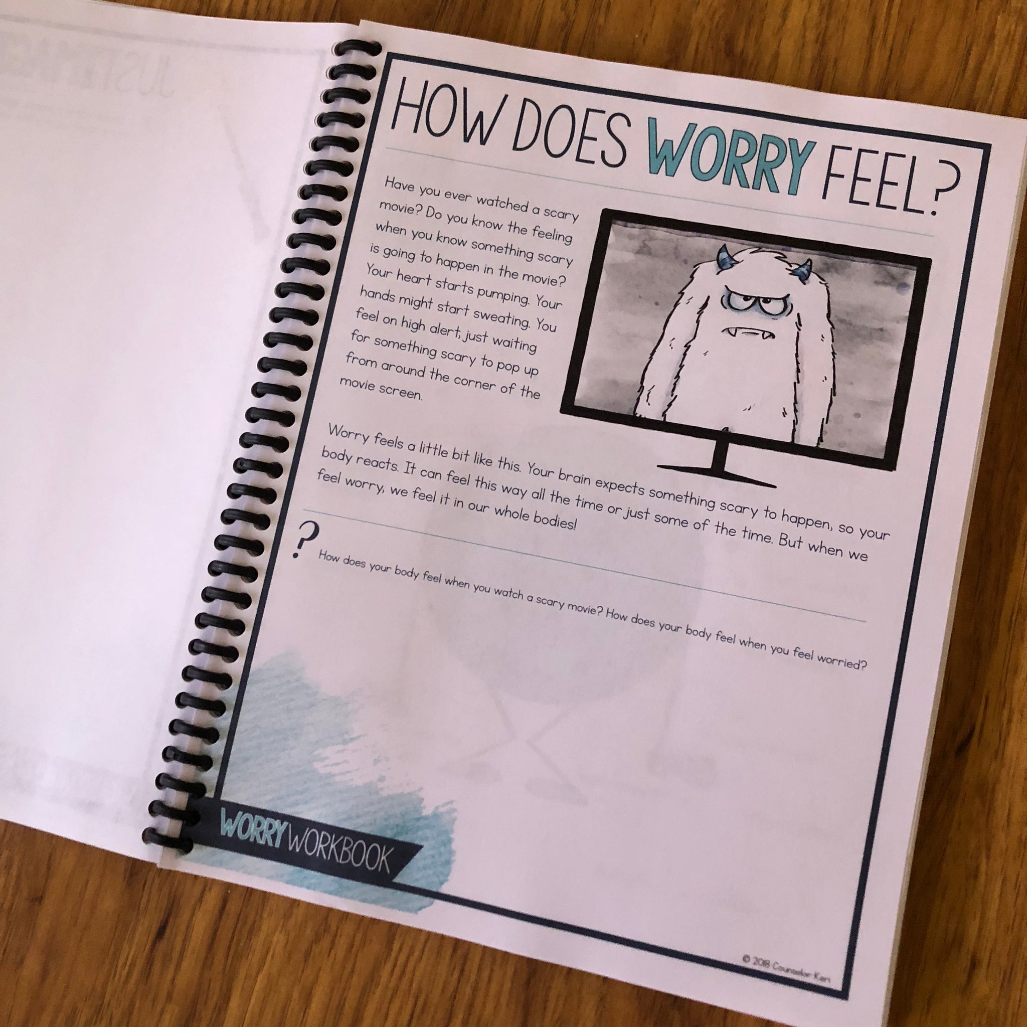 Worry Journal Example Worry Workbook: Worry Management Journal – Counselor Keri
