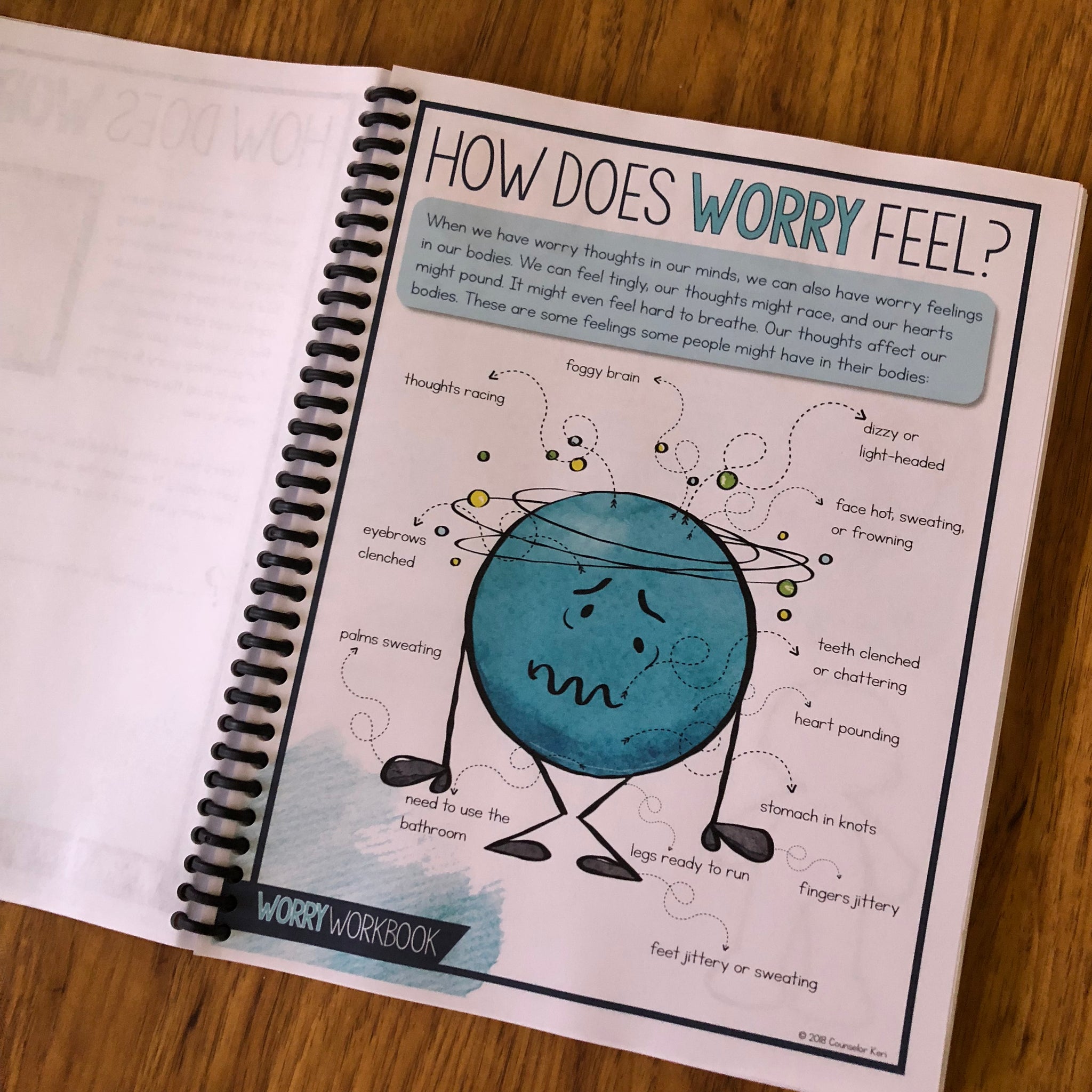 Worry Journal Example Worry Workbook: Worry Management Journal – Counselor Keri