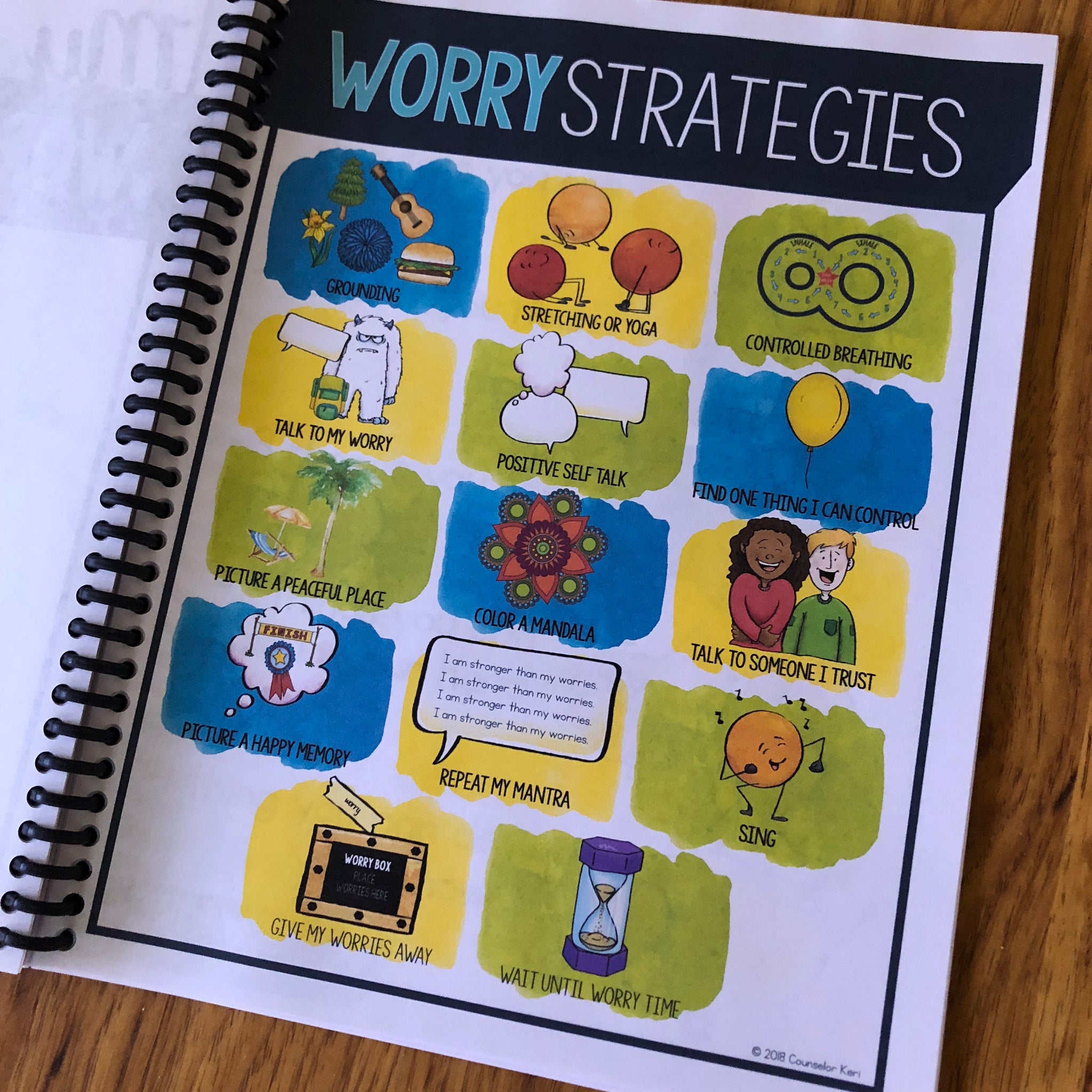 Worry Journal Example Worry Workbook: Worry Management Journal – Counselor Keri