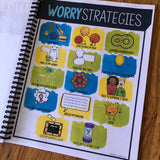 French Worry Workbook: Mon Carnet de L’angoisse