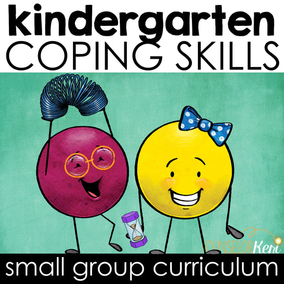 Kindergarten Coping Skills Activities: Coping Skills Group Counseling Lessons