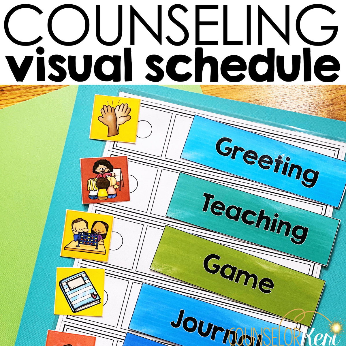 Counseling Visual Schedules for Classroom Guidance and Group Routines ...