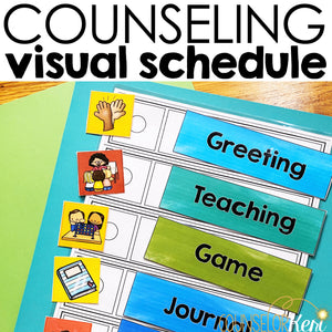 Counseling Visual Schedules for Classroom Guidance and Group Routines