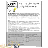 180 Mindful Daily Intentions: Set Daily Intentions for Mindful Practices