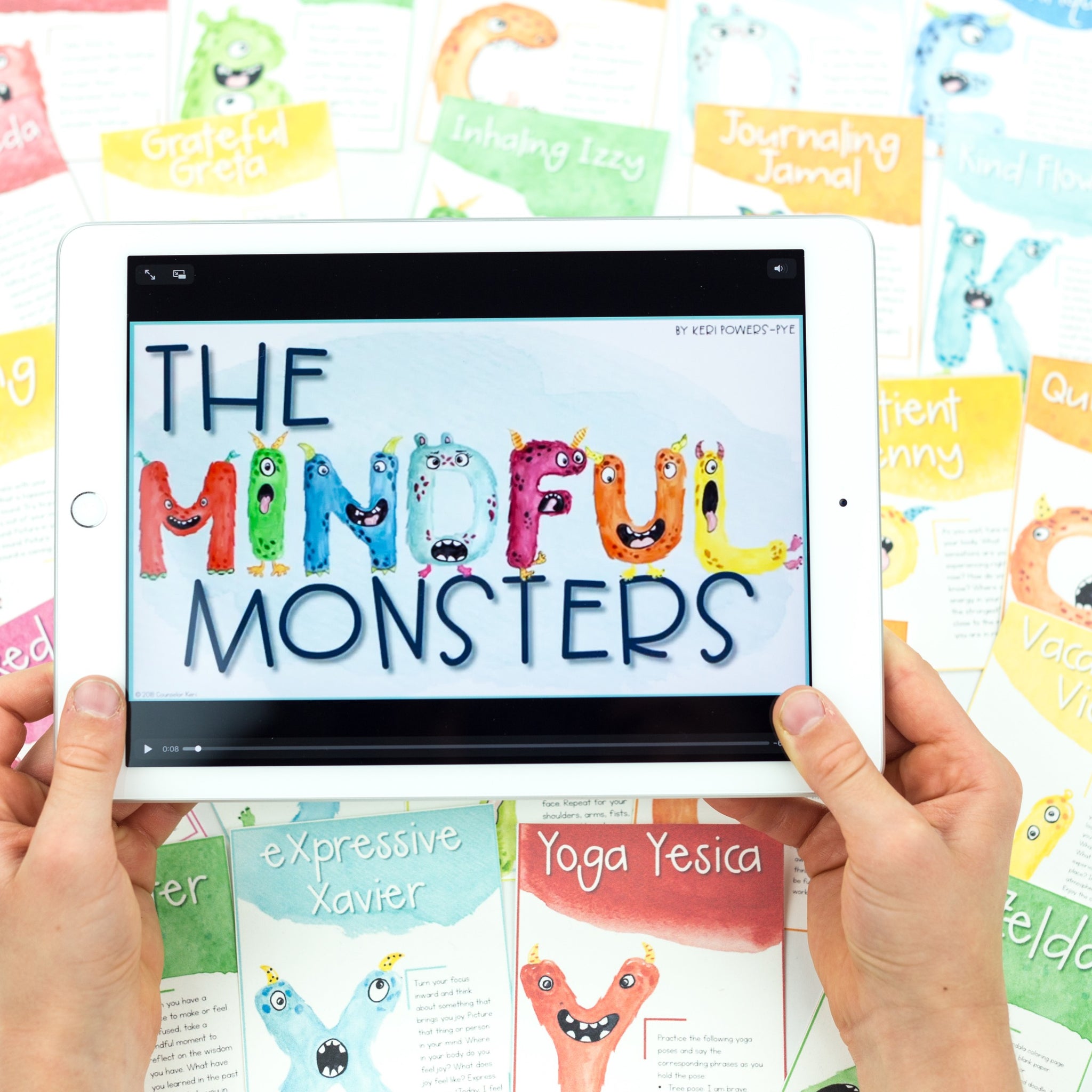 be mindful of monsters Mindful Monsters: Mindfulness Activities for Kids with 26 Mindfulness –  Counselor Keri