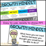 Growth Mindset Classroom Guidance Lesson & Bulletin Board