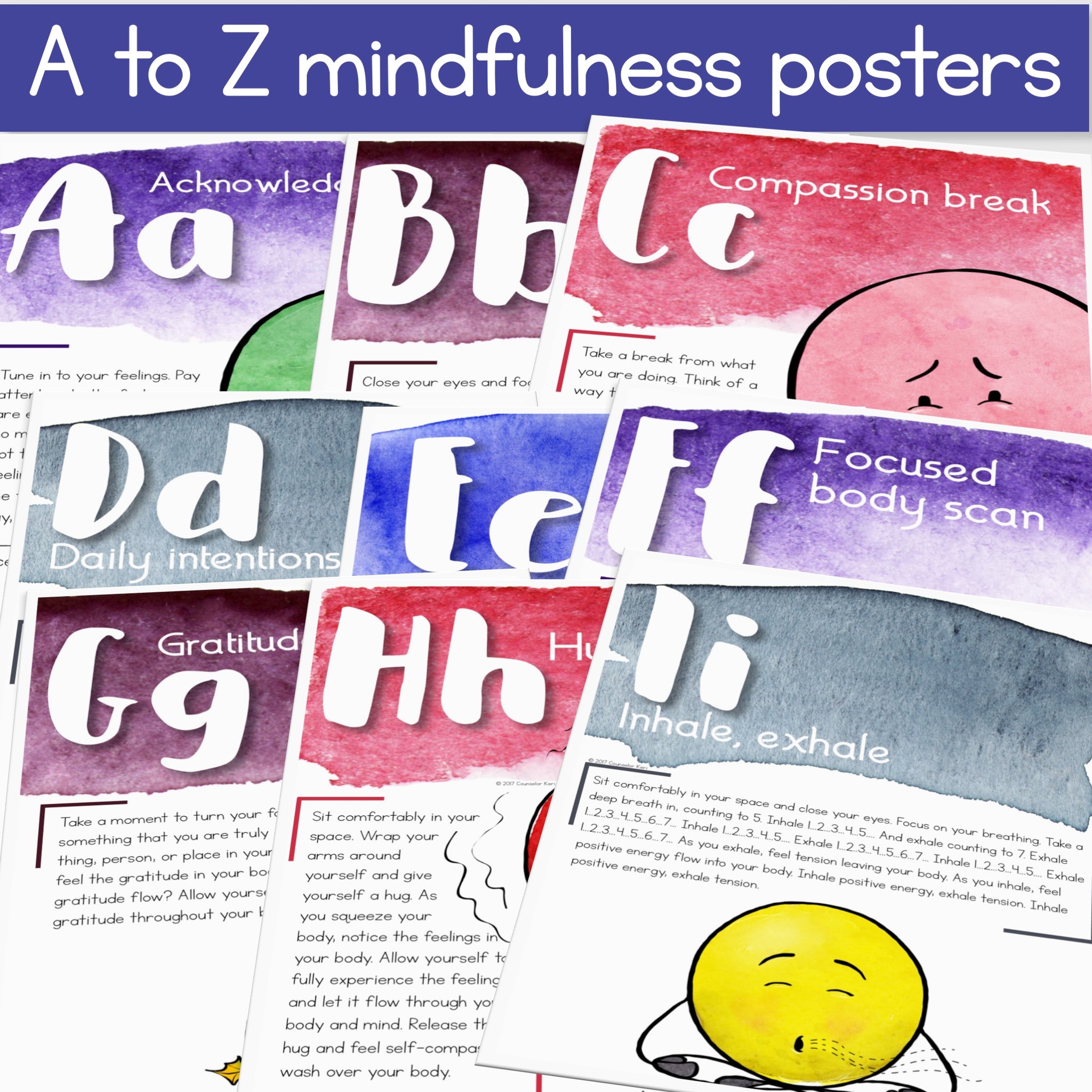 Mindfulness from A to Z: 26 Mindfulness Scripts and Mindfulness Activi ...