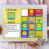 Calm Corner Digital Activity for SEL Distance Learning: Coping Skills Activities