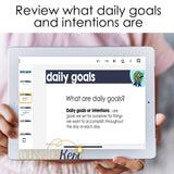 Goal Setting Digital Activity for Google Classroom Distance Learning