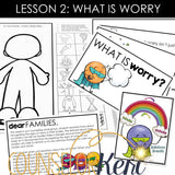Worry Group Counseling Curriculum: Managing Worries Activities