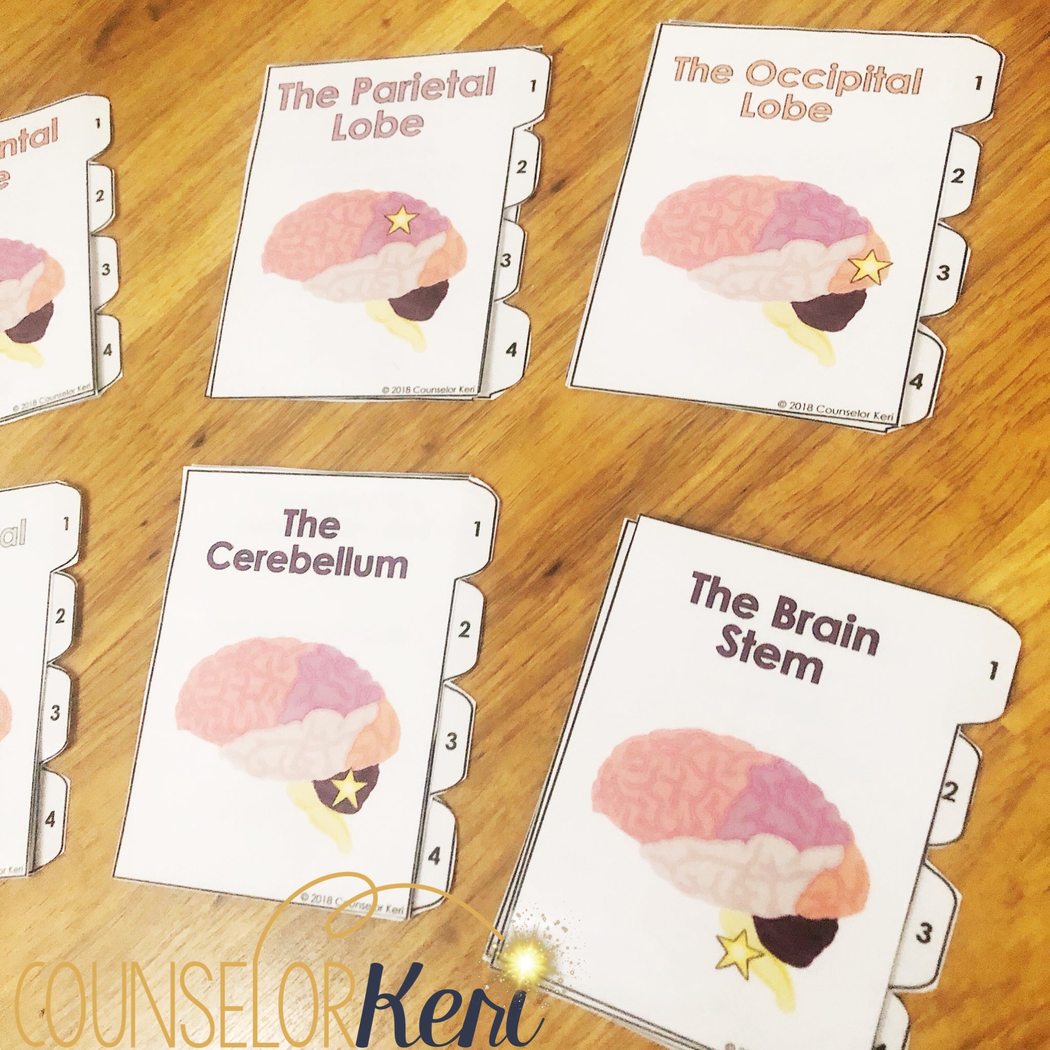 Brain Lessons Parts of the Brain Classroom Guidance Lesson & Brain Centers ...