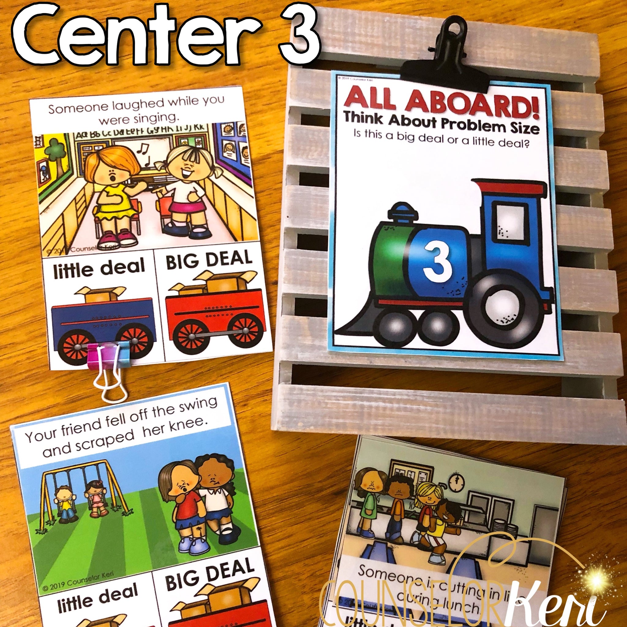 Pause and Think Classroom Guidance Lesson: Calm Think and Choose ...