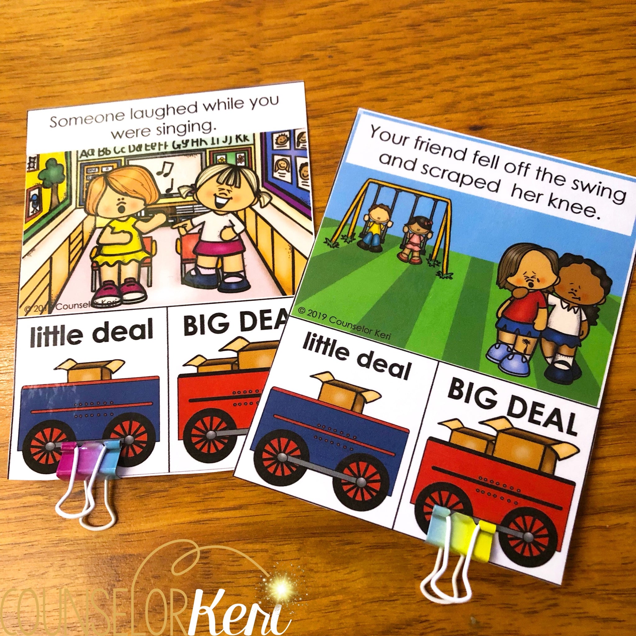 Pause and Think Classroom Guidance Lesson: Calm Think and Choose ...