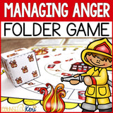 Managing Anger Folder Game for Elementary School Counseling Anger Management