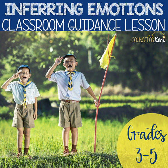 Inferring Emotions Classroom Guidance Lesson Digital Activity School Counseling