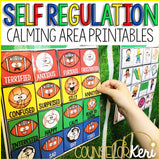 Calm Down Area Printables: Self Regulation Calm Down Kit