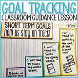 SMART Goals Activity: Goal Tracking Classroom Guidance Lesson for Counseling