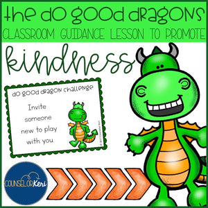 Kindness Classroom Guidance Lesson Activity Pack - Elementary School Counseling