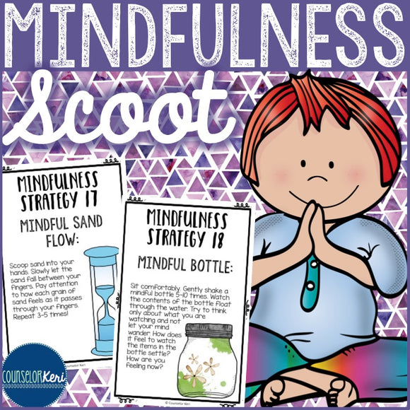 Mindfulness Scoot: Mindfulness Activities for School Counseling