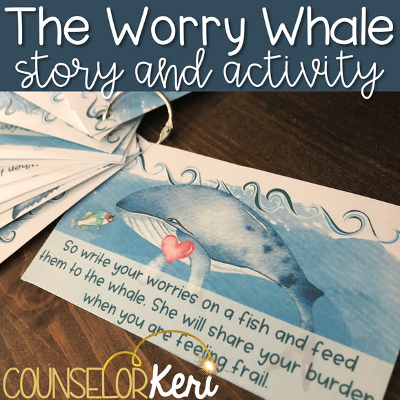 Worry Activity: Worry Story & Activity for School Counseling