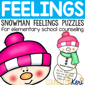 Feelings and Emotions Activity for Winter or Christmas