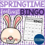 Springtime Feelings Bingo Game - Emotions - Elementary School Counseling