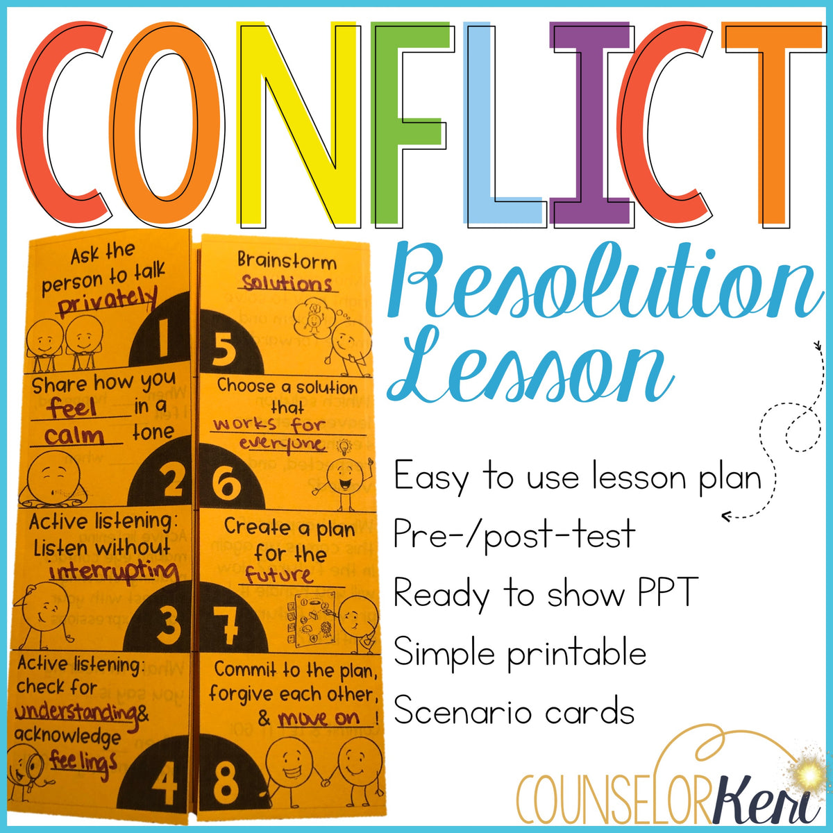 Conflict Resolution Assignment Conflict Resolution Activity: Resolving Conflicts Classroom Guidance L ...