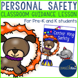 Personal Safety Classroom Guidance Lesson for Pre-K and Kindergarten Counseling