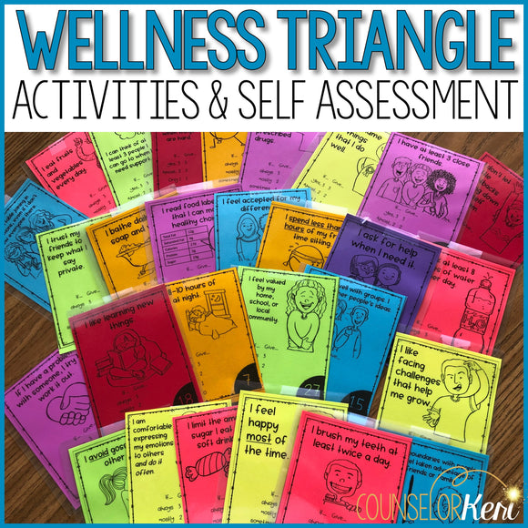 Wellness Triangle Classroom Guidance Lessons: Healthy Lifestyle Activities