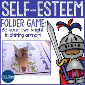 Self Esteem Folder Game for Elementary School Counseling