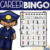 Career Bingo Career Game for Elementary Career Education & Career Exploration