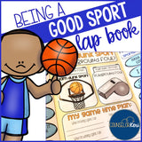Being a Good Sport Lap Book for School Counseling Social Skills Lesson