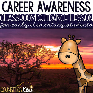 Career Education Classroom Guidance Lesson for Elementary School Counseling
