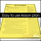 Meet the Counselor Classroom Guidance Lesson for Back to School