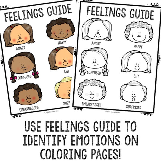 Fall Color-by-Feeling Printables - Elementary School Counseling ...