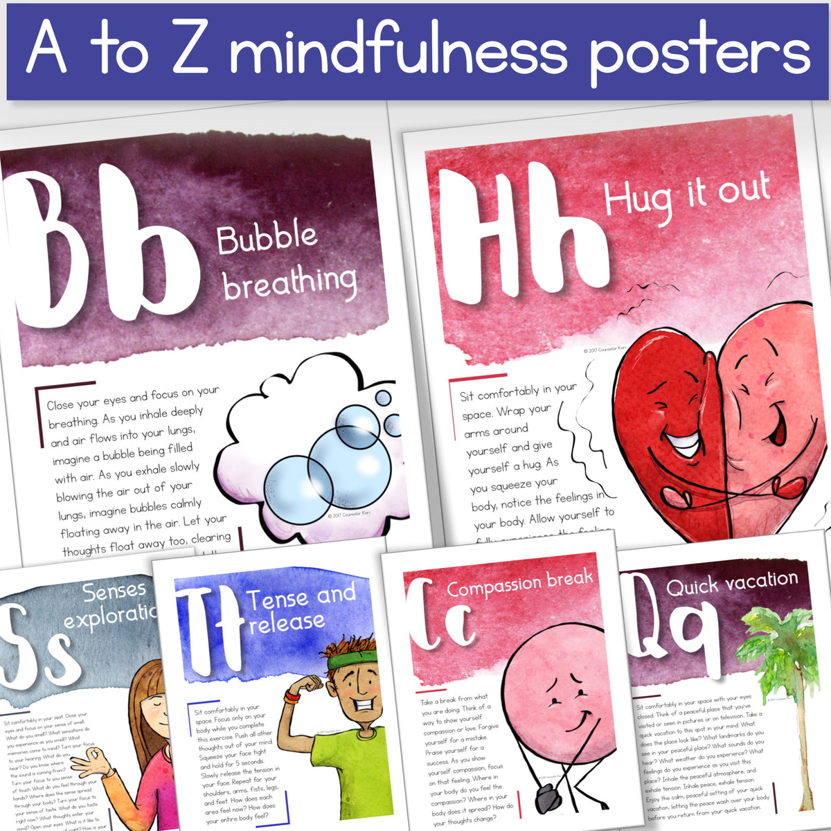 Mindfulness from A to Z: 26 Mindfulness Scripts and Mindfulness Activi ...