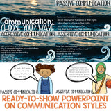 Communication Styles and Assertiveness Counseling Classroom Guidance Lesson