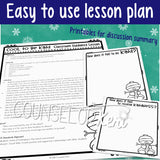 Winter Kindness Activity for Classroom Guidance Lesson or Group Counseling