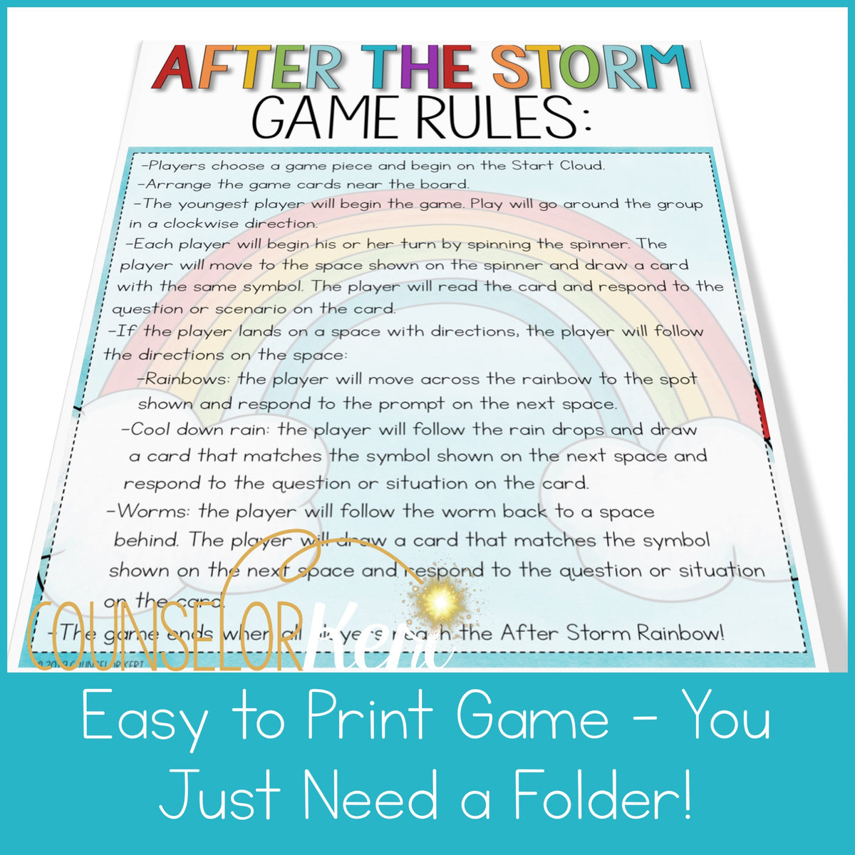 Conflict Resolution Activity: School Counseling Game for Resolving Con ...