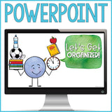 Organization Activity: Getting Organized Classroom Guidance Lesson