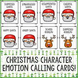 Christmas Feelings Bingo Game - Emotions - Elementary School Counseling