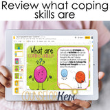 Coping Skills Digital Activity for Google Classroom Distance Learning