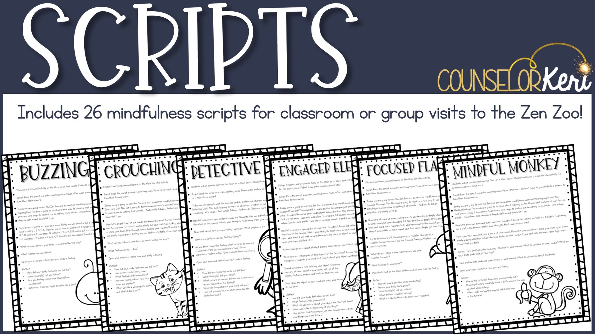 Mindfulness from A to Z: 26 Mindfulness Scripts and Mindfulness Activi ...