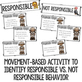 Responsibility Classroom Guidance Lesson for Early Elementary/Primary Counseling