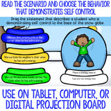 Self Control Digital Activity for Elementary School Counseling