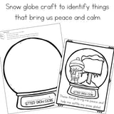 Winter Mindfulness Activity and Mindfulness Craft to Explore Calming Strategies