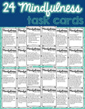Mindfulness BINGO Game and Task Cards for School Counseling