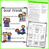 Friendship Classroom Guidance Lesson for Pre-K and Kindergarten Counseling